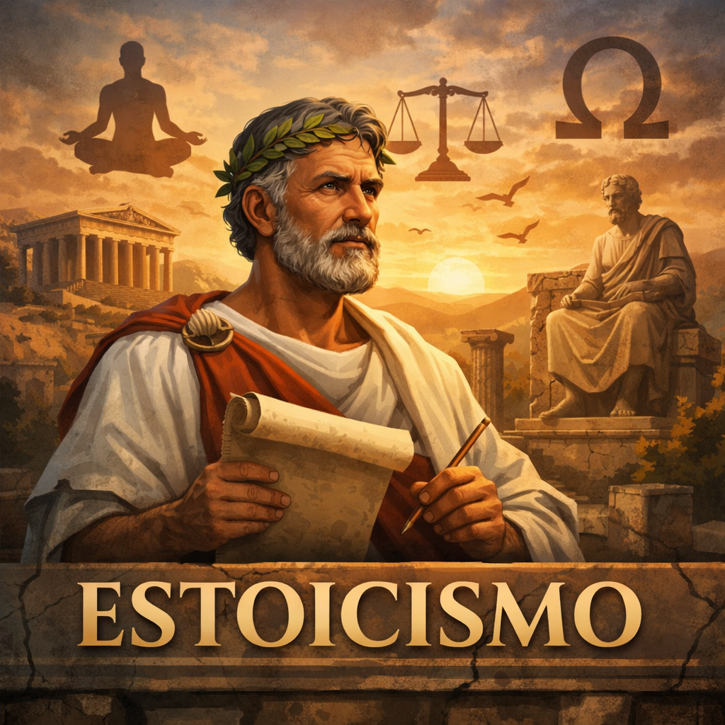 Estoicismo: O Guia Completo para Desenvolver uma Mente Forte em um Mundo Caótico